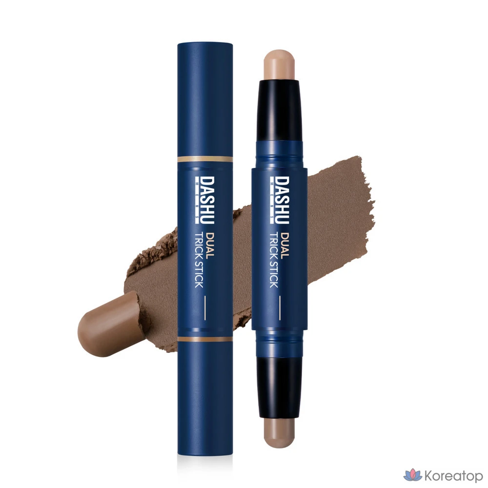 Стик для лица DASHU Men's Dual Trick Stick, оттенок Light, 3.4 г, 1 шт.
