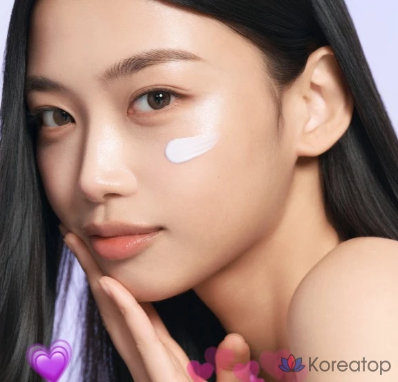 Солнцезащитный крем Re:Nk Radiance Tone Up Bright Cream SPF50+ PA++++, оттенок Purple, 50 мл, 1 шт., фото 7