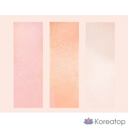 Румяна FMGT Marble Beam Blusher, оттенок 01 Love Pink, 7 г, 1 шт., фото 3