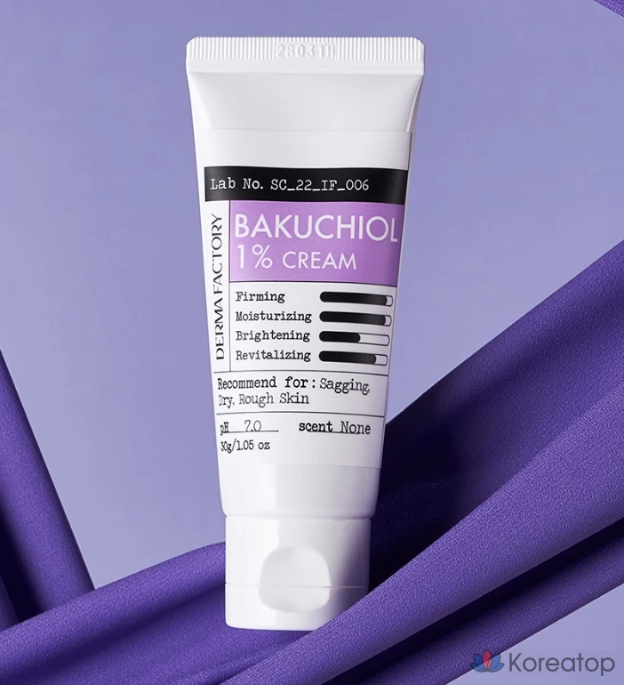 Крем Derma Factory Bakuchiol 1% Cream, 30 г, 1 шт.