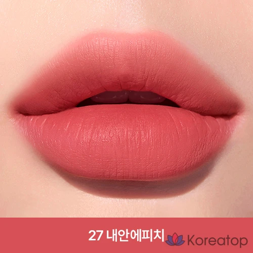Тинт для губ Peripera Ink The Airy Velvet, оттенки 029 Nudge Ginger Fig, 030 Jeongsin Cherry, 4 г, 2 шт., фото 3