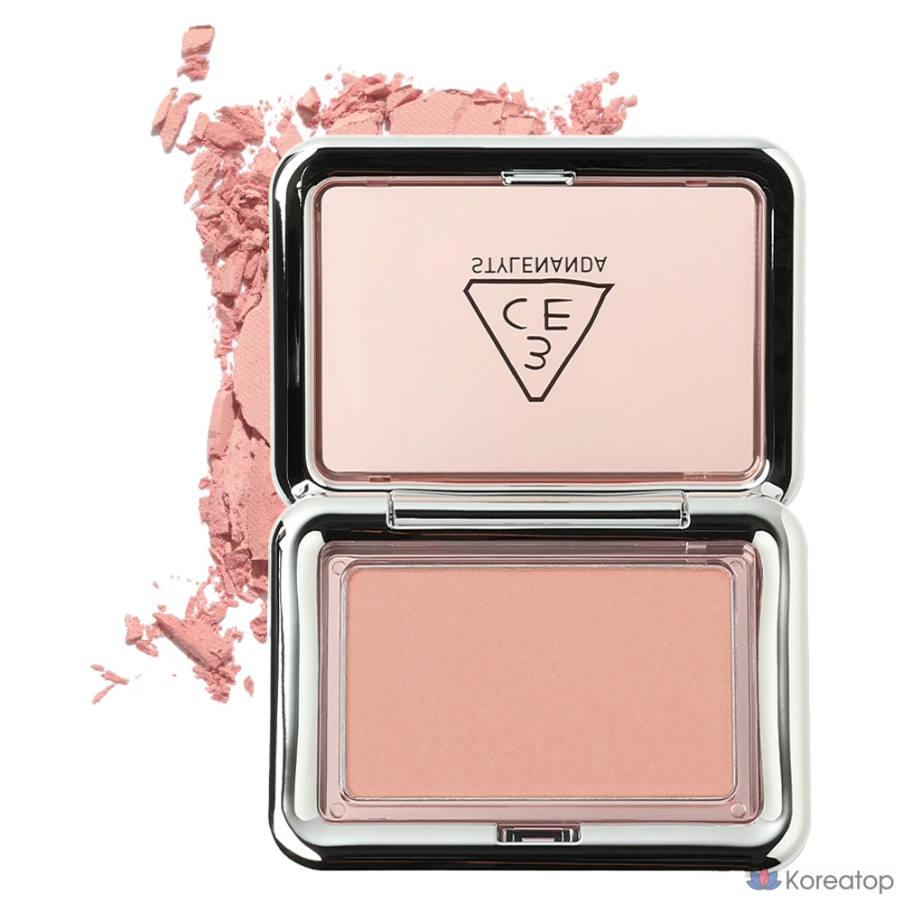 Румяна для лица 3CE New Take Face Blusher, оттенок #Slide Slowly, 4.5 г, 1 шт.