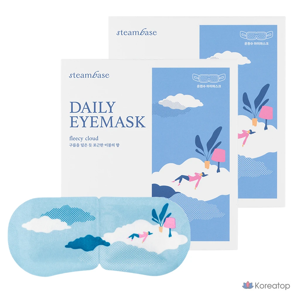 Тканевая маска для глаз Steambase Daily Eye Mask Cloud Blanket Scent, 10 шт.