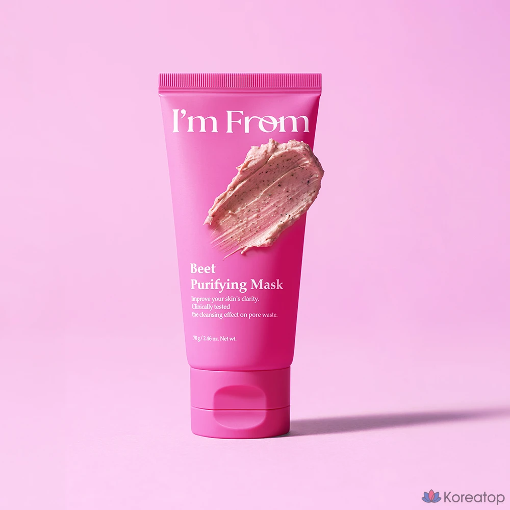 Маска для лица I'm From Beet Purifying Mask, 70 г, 3 шт., фото 2