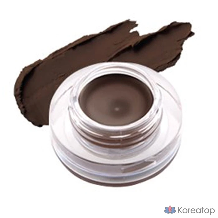 Гель-подводка для глаз Tony Moly Back Gel Eyeliner Long Brush, оттенок 2 Brown, 1 шт.