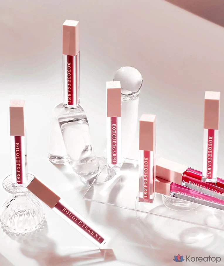 Тинт для губ Bouquet garni Glam Dew Lip Tint, оттенок 02 Coral Crush, 3.5 г, 1 шт., фото 8