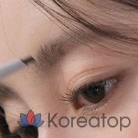 Карандаш для бровей ROM&ND Han All Flat Brow, оттенок W2 Mild Woody, 0.17 г, 1 шт., фото 6
