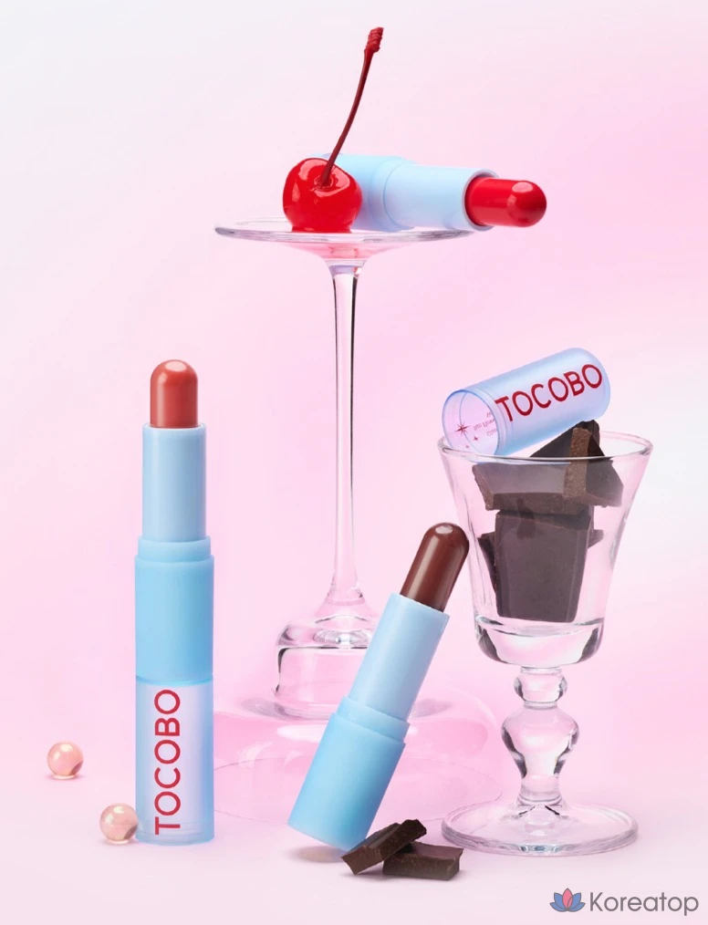 Тинт-бальзам для губ Tocobo Glass Tinted Lip Balm, оттенок 017 Choco Jam, 3.5 г, 1 шт., фото 4