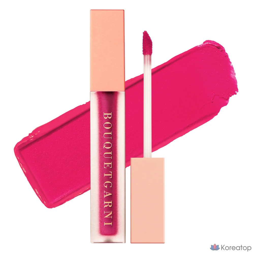 Тинт для губ Bouquet garni Blossom Velvet Tint, оттенок 07 More Than Pink, 1 шт.