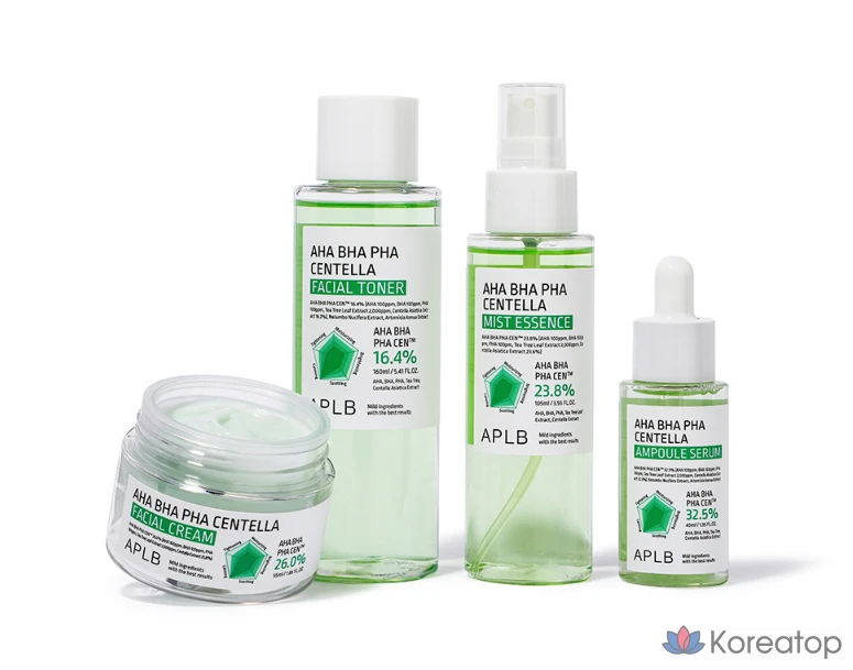 Ампульная сыворотка APLB AHA BHA PHA Centella Ampoule Serum, 40 мл, 1 шт.