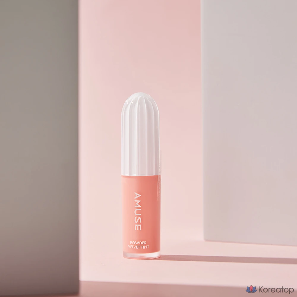 Тинт для губ AMUSE Powder Velvet Tint, оттенок 03 Melon Toast, 1 шт.