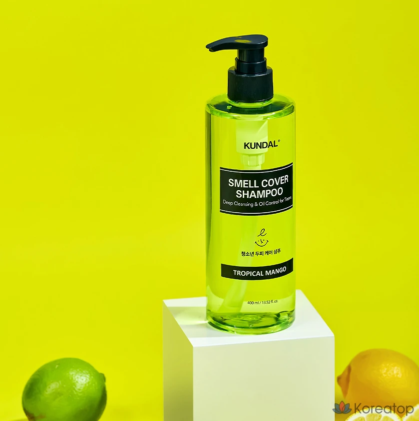 Шампунь Kundal All Day Smell Cover Youth Shampoo Tropical Mango, 400 мл, 1 шт.