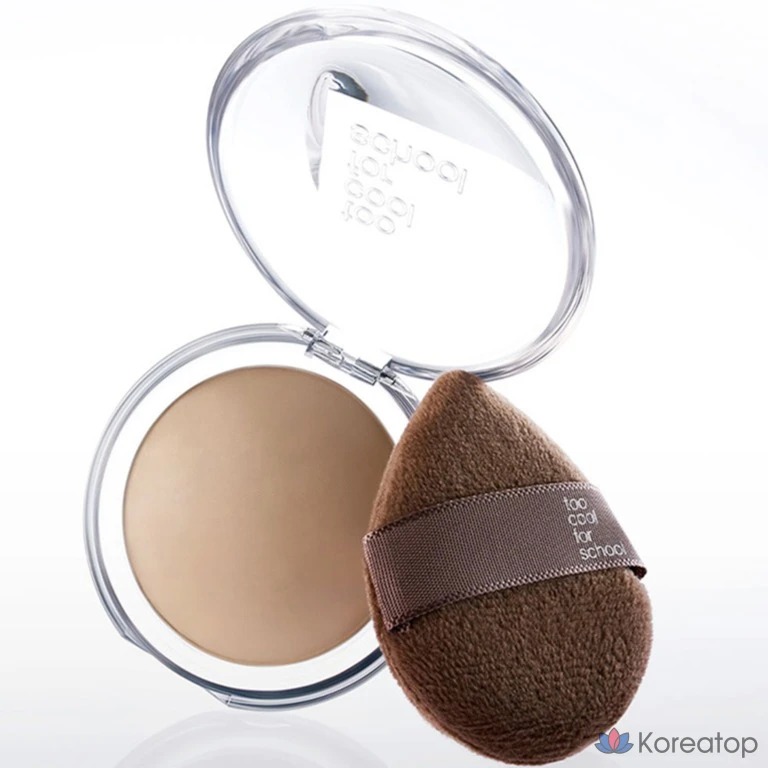 Пудра-компакт Too Cool For School Veiled Contour Powder, оттенок Hazel, 7.2 г, 1 шт., фото 7