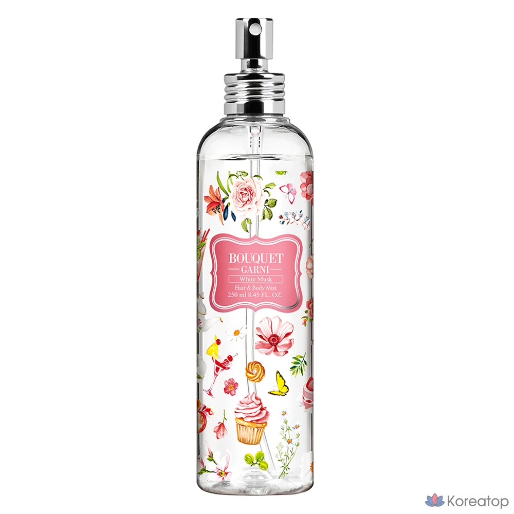 Мист для волос и тела Bouquet garni Hair & Body Mist White Musk, 250 мл, 1 шт.
