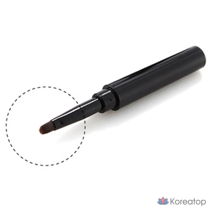 Гель-подводка для глаз Tony Moly Back Gel Eyeliner Long Brush, оттенок 2 Brown, 1 шт.