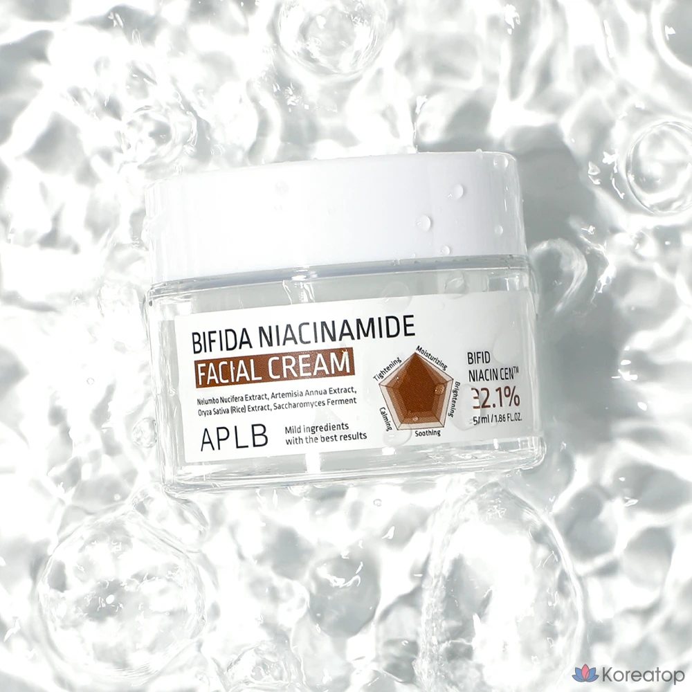 Крем для лица APLB Bifida Niacinamide Facial Cream, 55 мл, 1 шт.