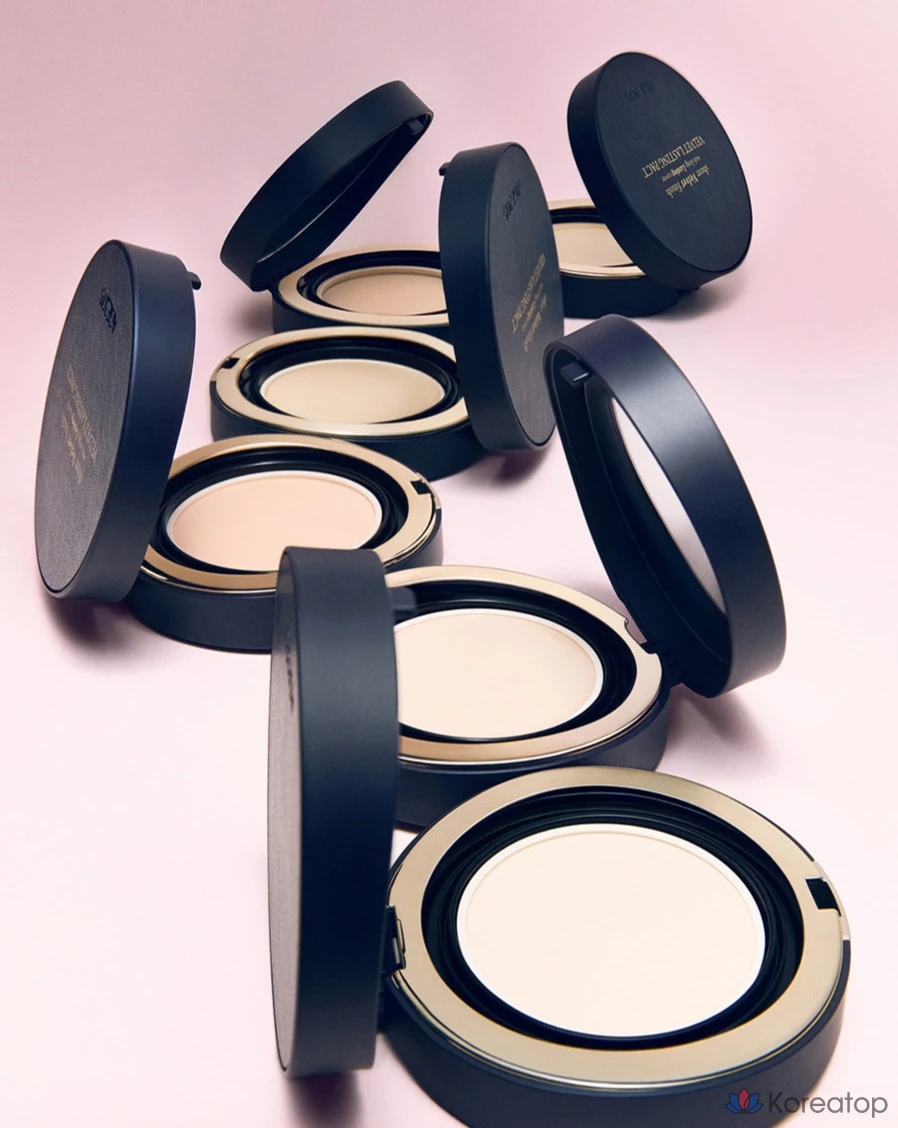 Пудра-компакт AGE 20S Velvet Lasting Mini Pact, оттенок 21C Light, 7 г, 1 шт.