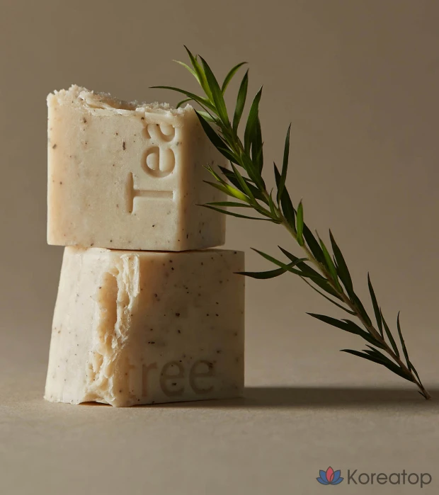 Очищающий брусок Aromatica Tea Tree Balancing Cleansing Bar, 110 г, 1 шт.