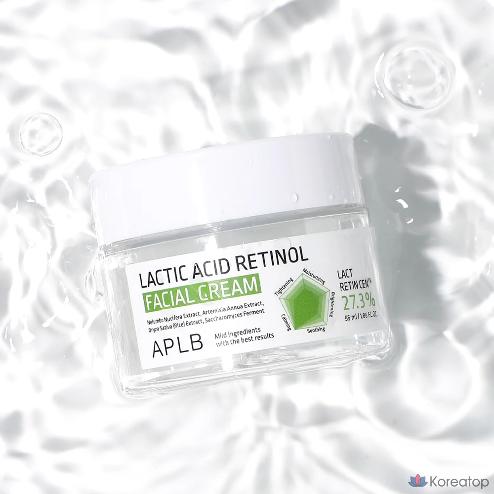 Крем для лица APLB Lactic Acid Retinol Facial Cream, 55 мл, 1 шт.