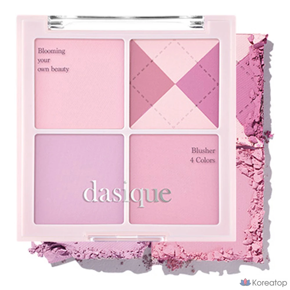 Румяна Dasique Blending Mood Cheek, оттенок 05 Violet Knit, 11.4 г, 1 шт.