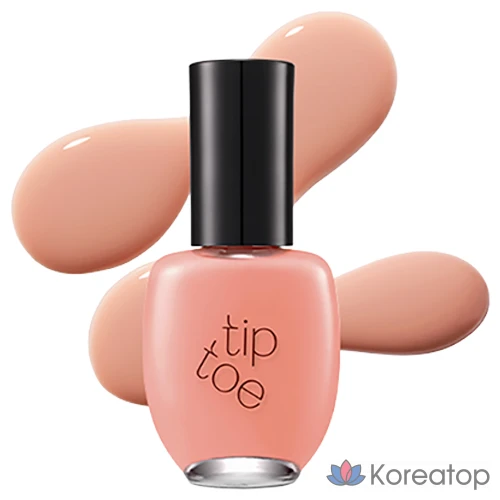 Лак для ногтей Tip Toe Andante Nail Polish, оттенок 215 Coral Warmer, 10 мл, 1 шт.