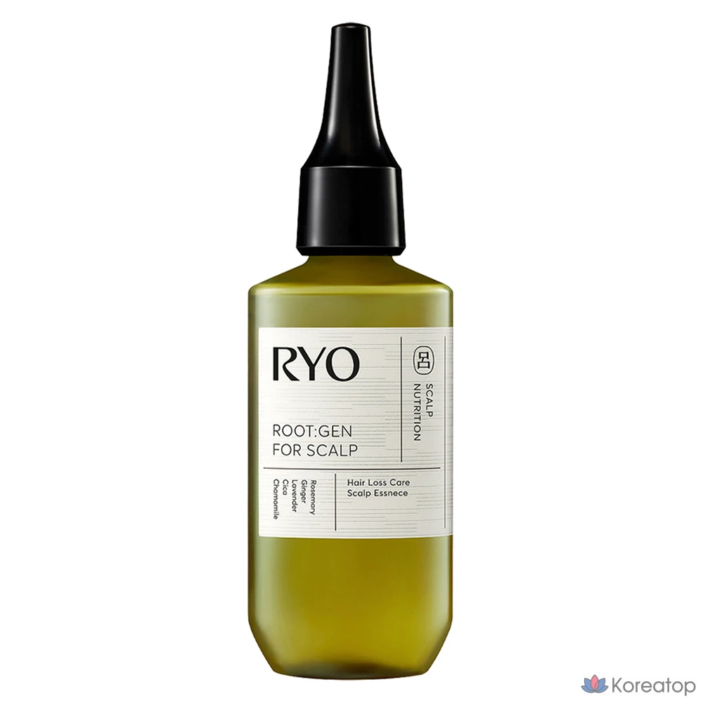 Эссенция для кожи головы Ryo Root:Gen Anti-Hair Loss Care, 80 мл, 1 шт.