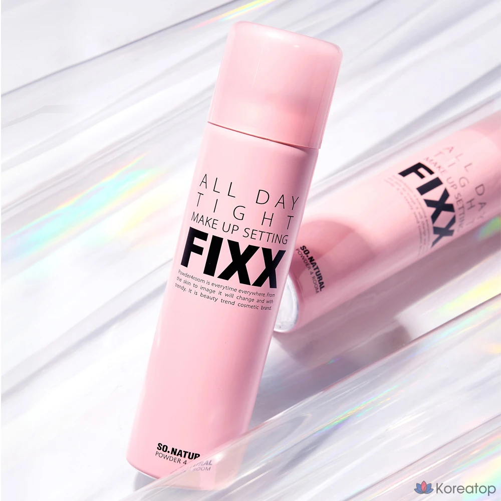 Фиксатор макияжа So Natural Powder Room All Day Tight Makeup Setting Fixer, 100 мл, 1 шт.