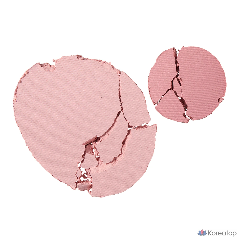 Блушер Giverny Fluffy Dual Blusher, оттенок 02 Rosy Beige, 7.4 г, 1 шт.