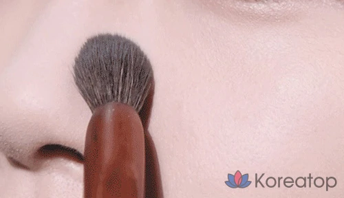 Пудра для фиксации макияжа Too Cool For School Bye-rodant Finish Setting Pact + Portable Contour Brush Set, 4 г, 1 шт.
