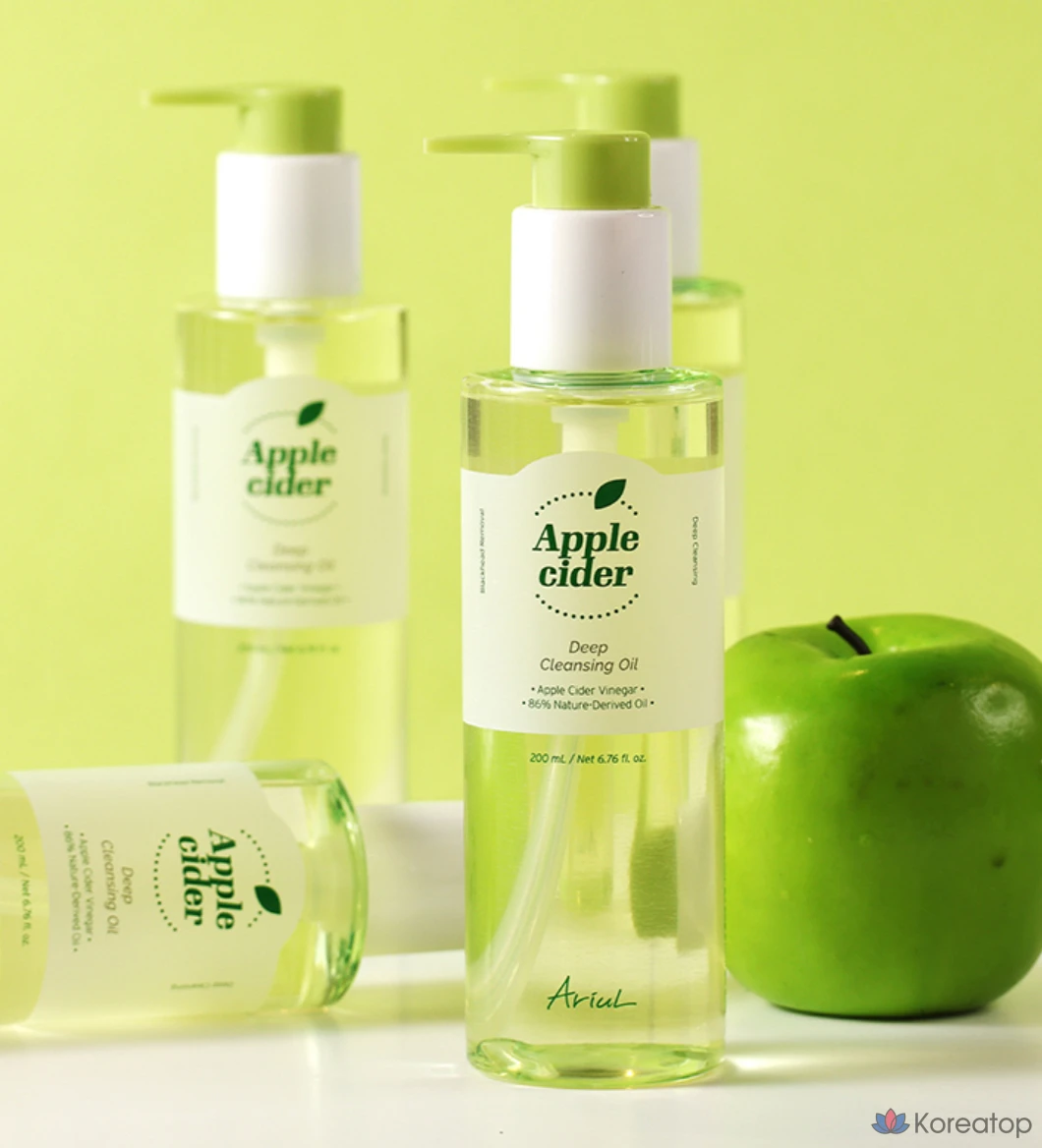 Гидрофильное масло Ariul Vegan Apple Cider Deep Cleansing Oil, 200 мл, 1 шт.