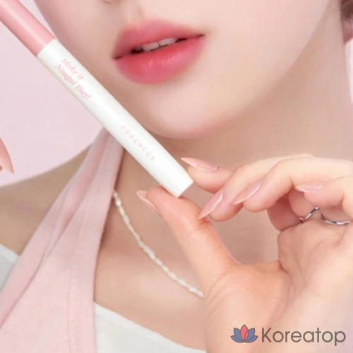 Карандаш для губ Forencos Nuga Hyd & Fit Lip Pencil, оттенок 03 Strawberry Nuga, 0.8 г, 1 шт., фото 3