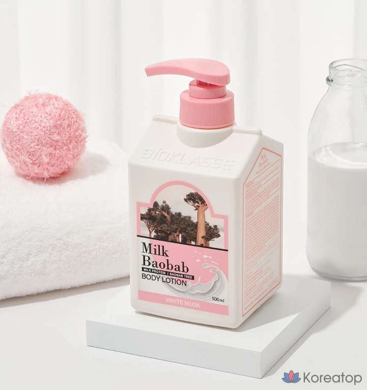 Лосьон для тела Milk Baobab Body Lotion, аромат White Musk, 500 мл, 1 шт., фото 2