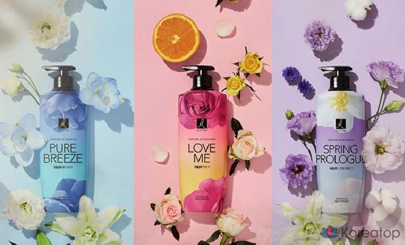 Шампунь Elastine Pure Breeze Perfume Shampoo Rose &amp; Peony, 600 мл, 1 шт.