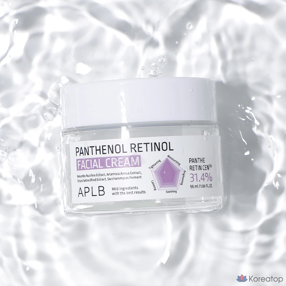 Крем для лица APLB Panthenol Retinol Facial Cream, 55 мл, 1 шт.
