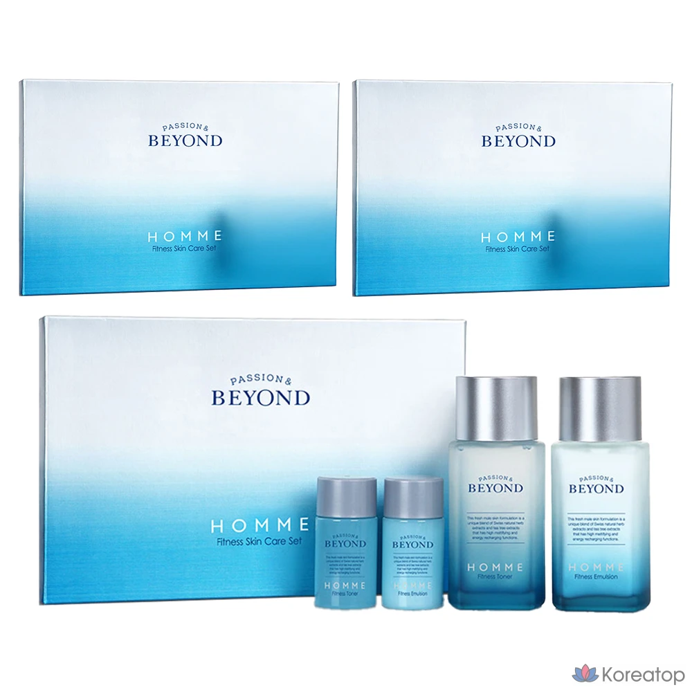 Набор для ухода BEYOND Homme Fitness 2-piece Set, 3 шт.