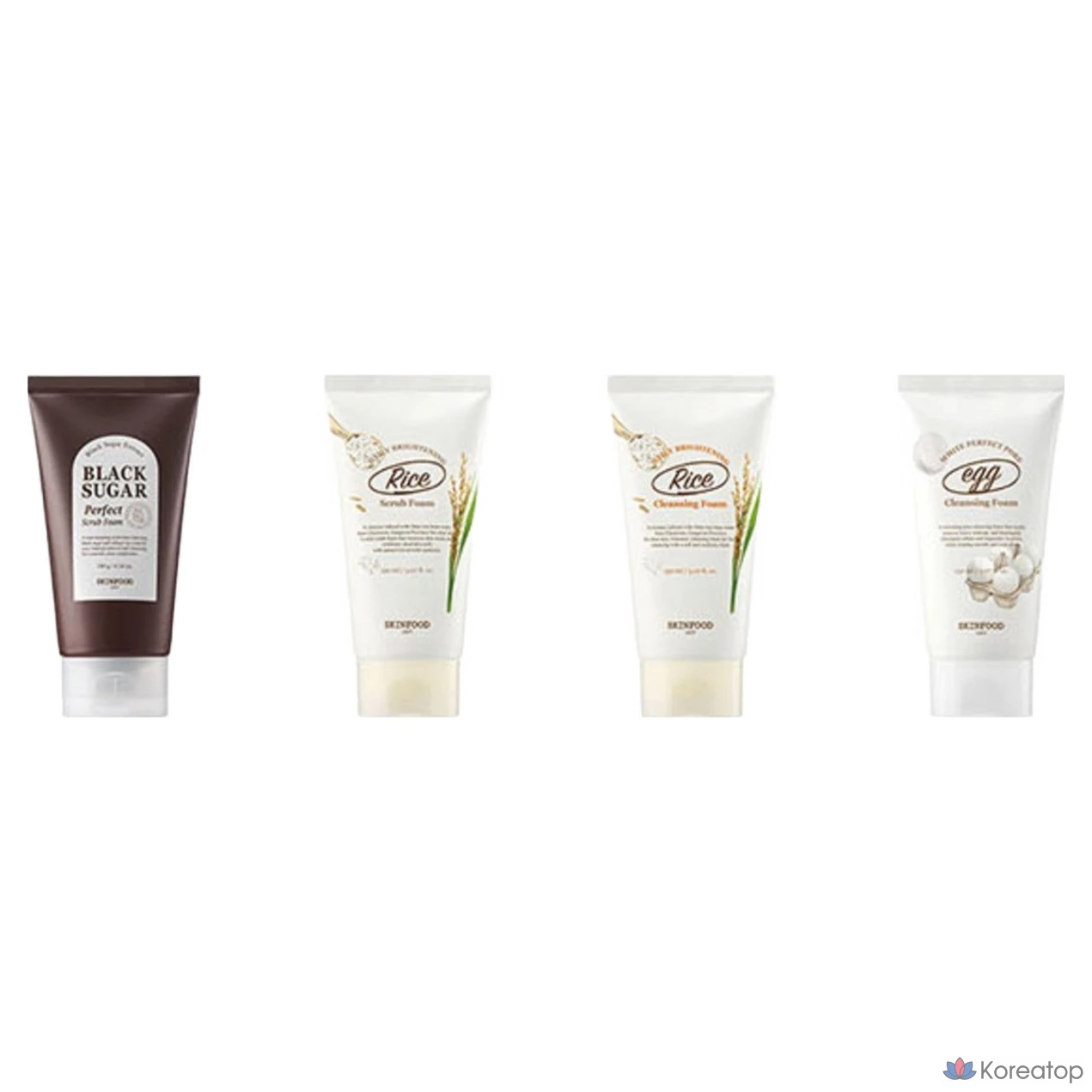 Скраб-пенка для лица Skinfood Black Sugar Perfect Scrub Foam, 180 г, 1 шт.