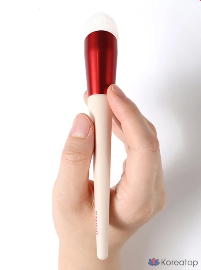 Кисть для макияжа Espoir Pore Blur Foundation Brush, белая, 1 шт.