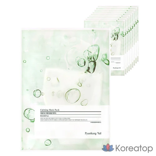 Тканевая маска для лица Pyunkang Yul Calming Mask, 10 шт.