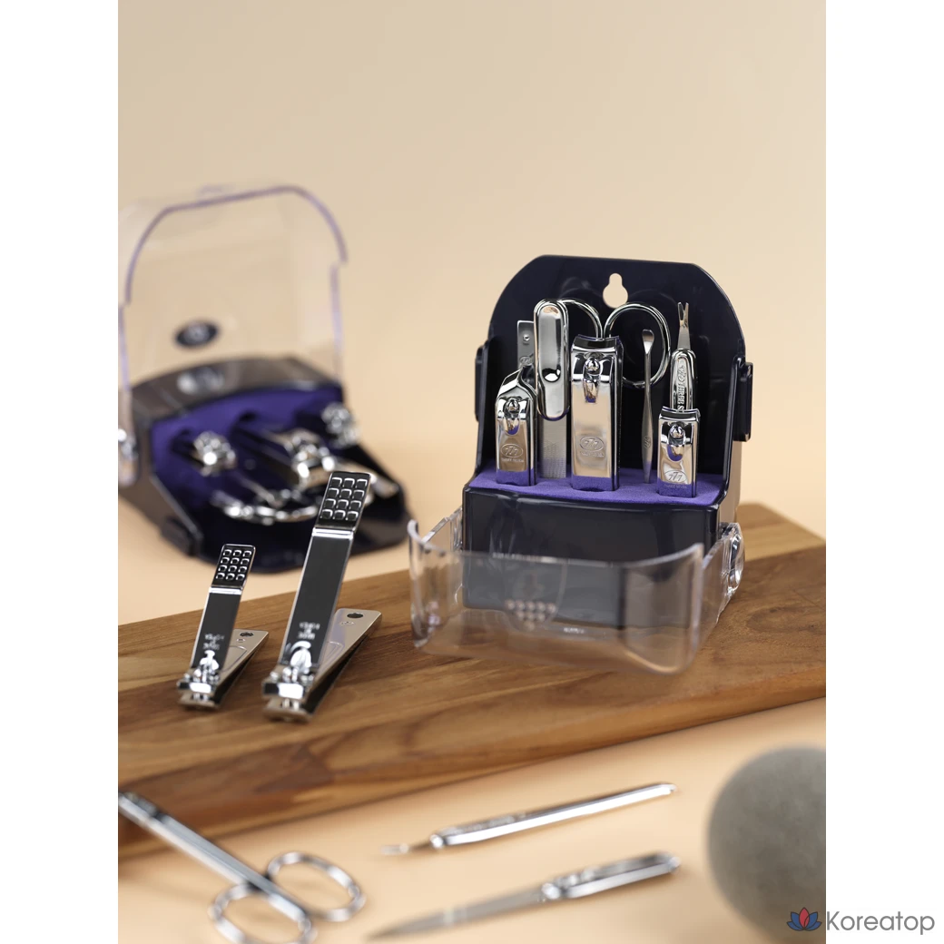 Набор для ухода Three Seven Nail Clipper Set TS-090C Luna, 2 шт.