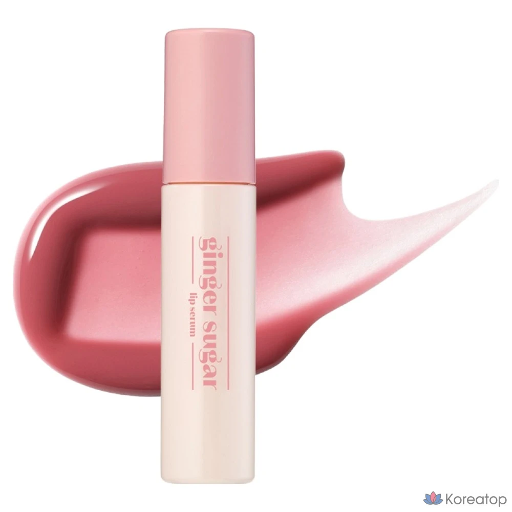 Липкий бальзам для губ Etude House Ginger Sugar Lip Serum, оттенок 02 Mauve Rose, 13 г, 1 шт.