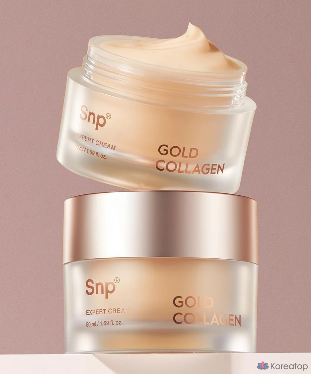 Крем SNP Gold Collagen Expert Cream, 50 мл, 1 шт.