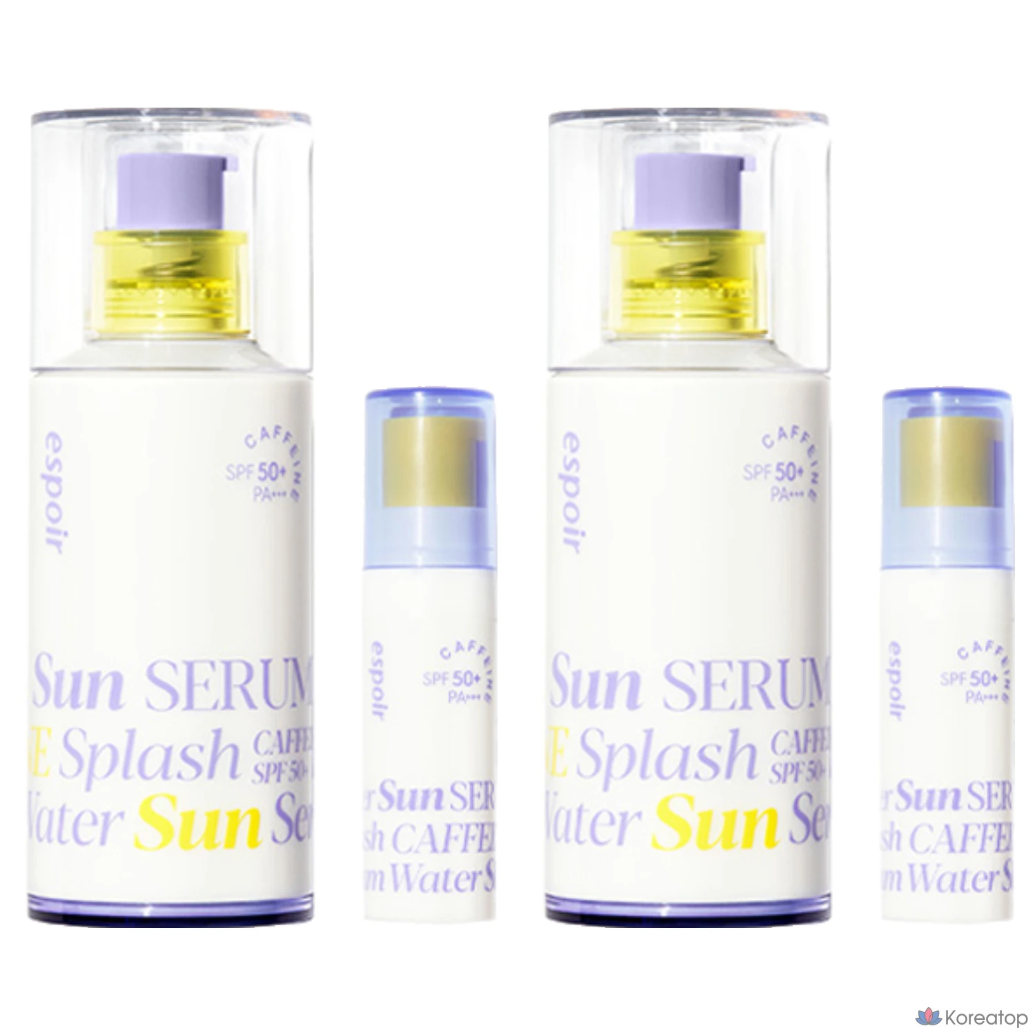 Солнцезащитный крем Espoir Water Splash Sun Serum SPF50+ PA+++, 50 мл + 5 мл, 2 шт.