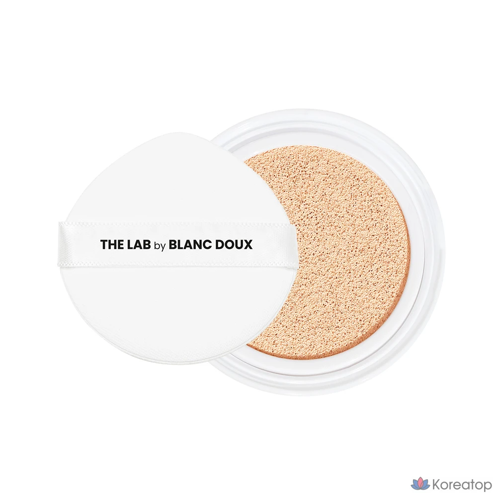 Кушон-пудра THE LAB by blanc doux Oligo Hyaluronic Acid Healthy Cream Cushion Refill, оттенок 02 Beige, 12 г, 1 шт.