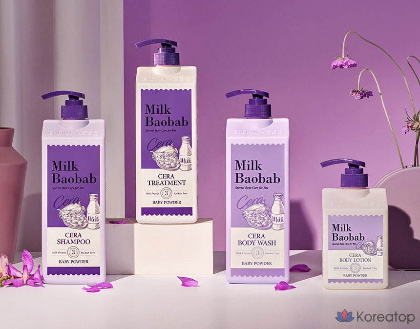 Шампунь Milk Baobab Sera Shampoo Baby Powder, 1.2 л, 1 шт., фото 4