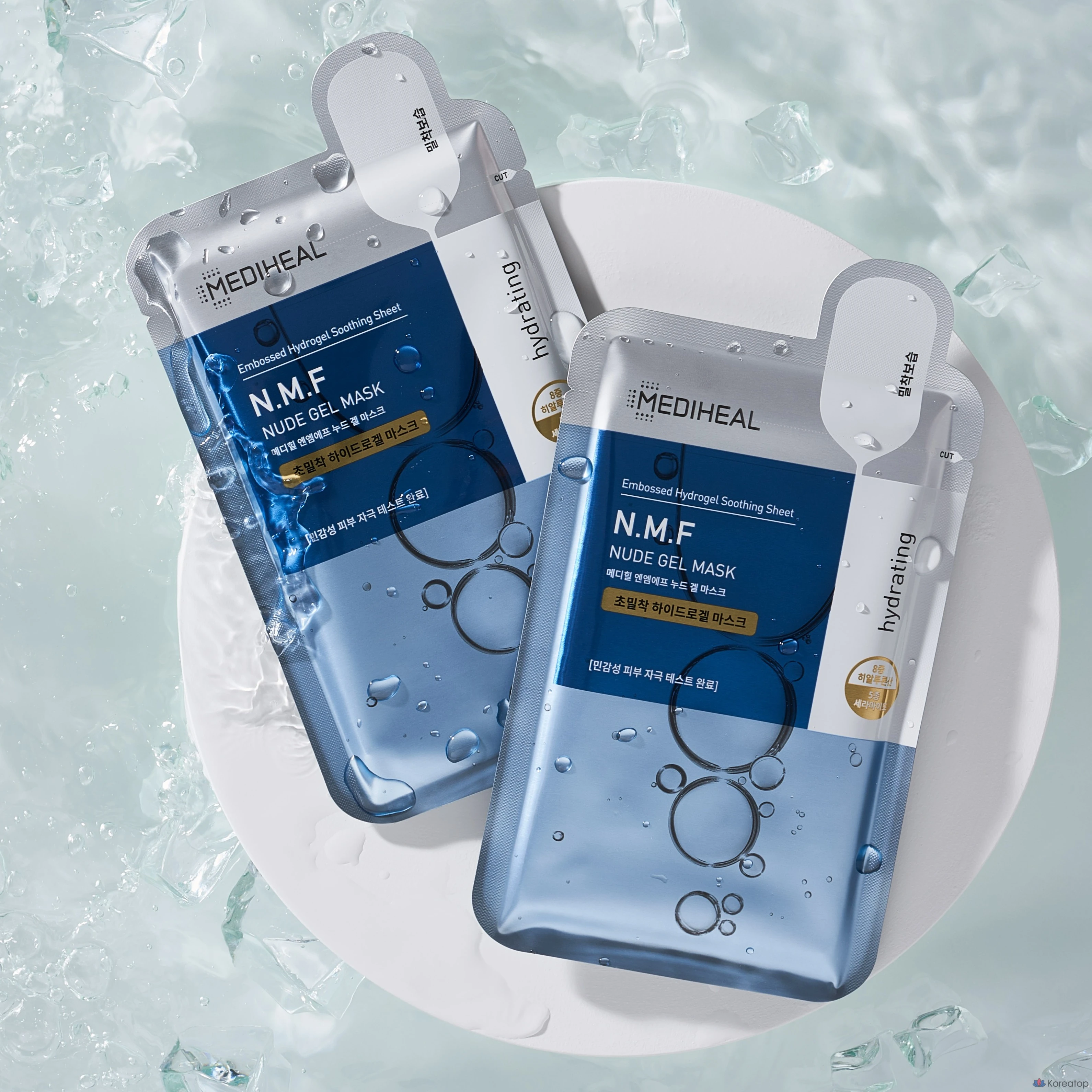 Тканевая маска для лица MEDIHEAL NMF Nude Gel Mask, 50 шт., фото 8