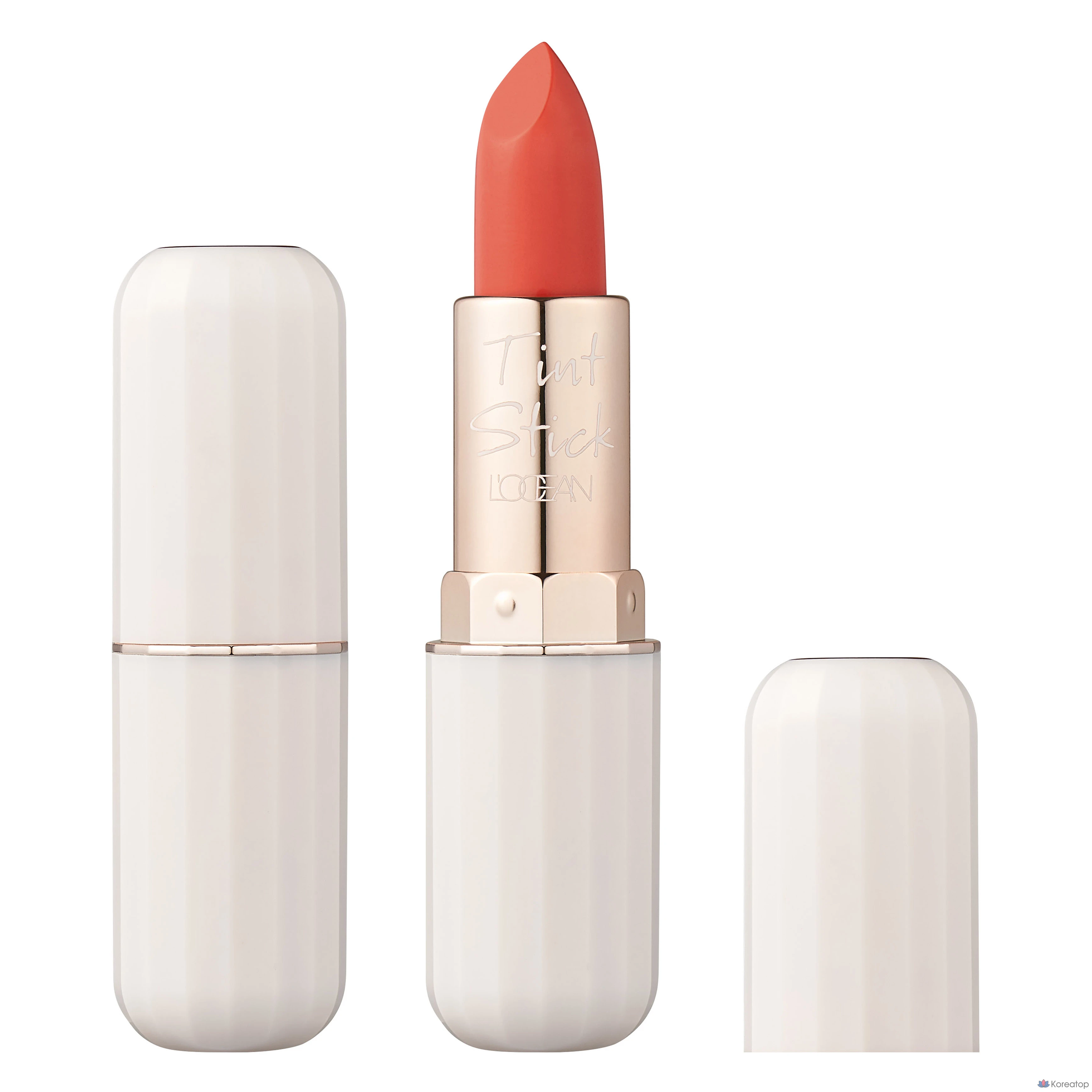 Тинт для губ L'OCEAN Lev Tint Stick, оттенок 02 Curious Salmon, 3.2 г, 1 шт.