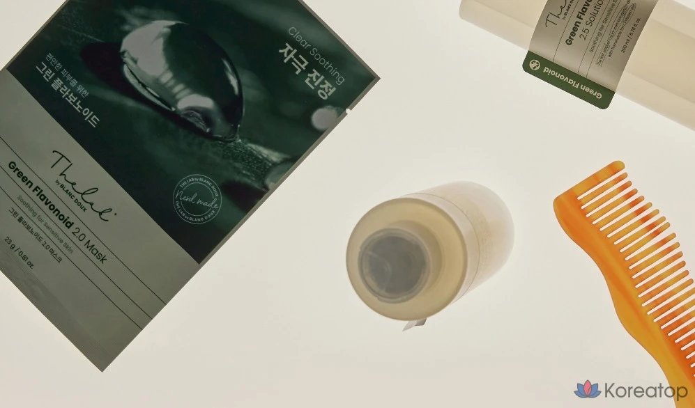 Тканевая маска для лица THE LAB by blanc doux Green Flavonoid 2.0 Mask, 10 шт.