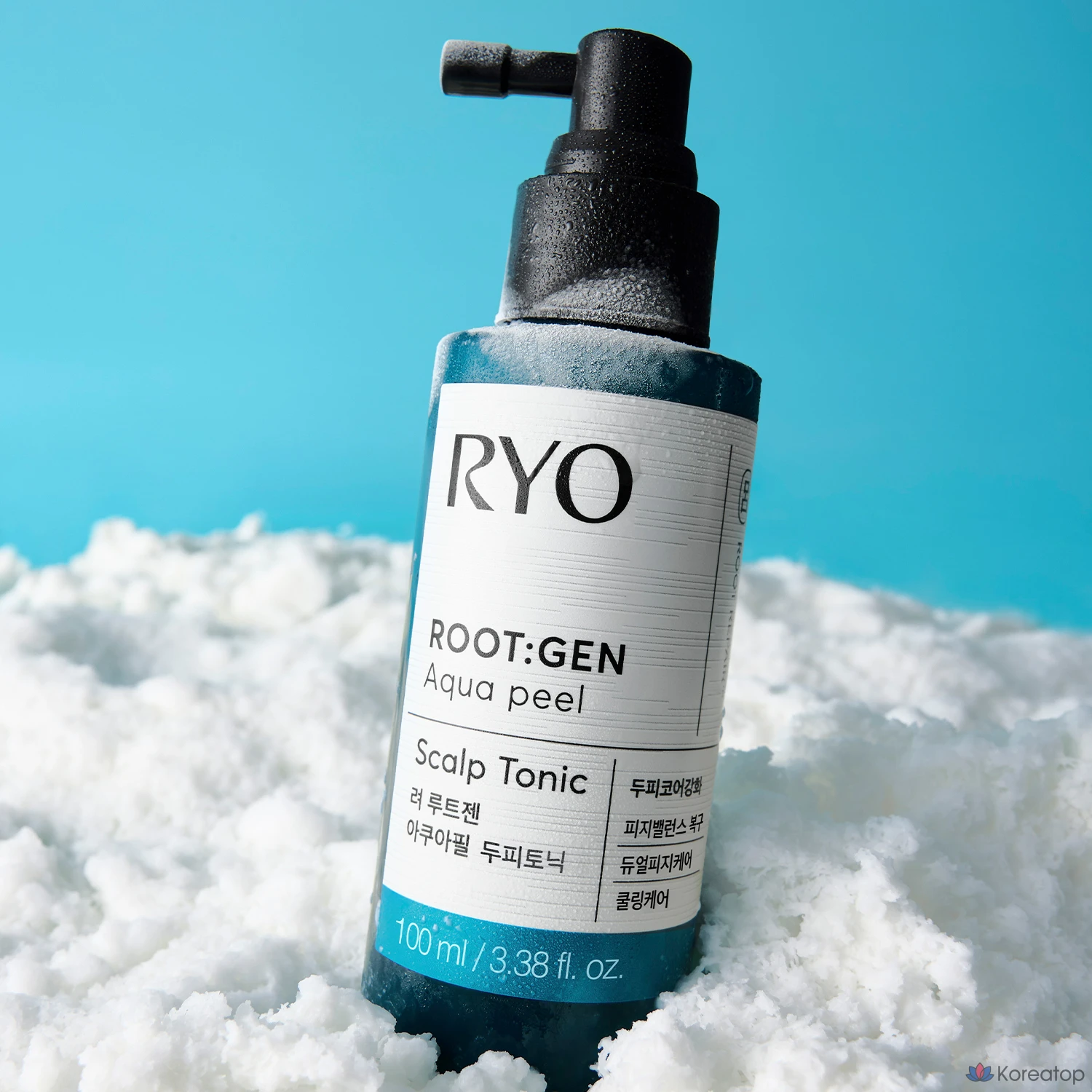 Тоник для волос и кожи головы Ryo Cooling Scalp Care Rootgen Aqua Peel Hair Tonic, 100 мл, 1 шт.