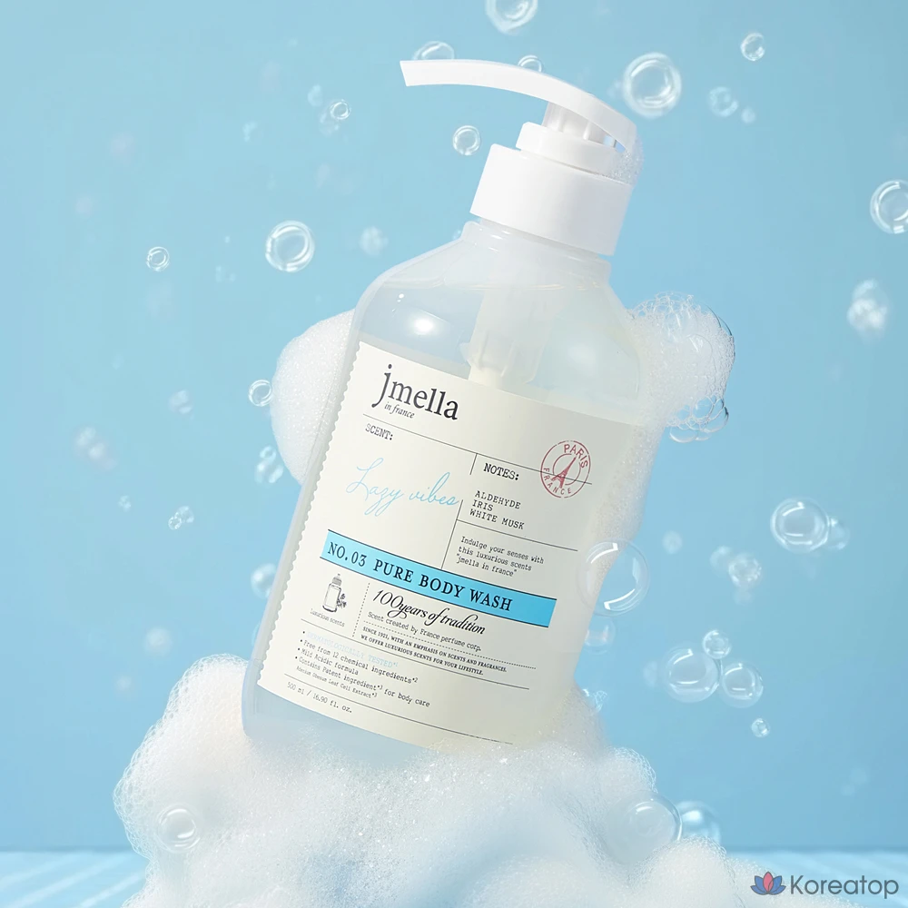 Гель для душа Jmella In France Pure Lazy Vibe Body Wash Floral Musk, 500 мл, 1 шт.