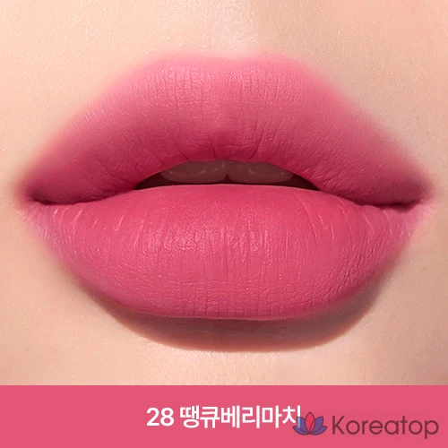 Тинт для губ Peripera Ink The Airy Velvet, оттенки 029 Nudge Ginger Fig, 030 Jeongsin Cherry, 4 г, 2 шт., фото 4